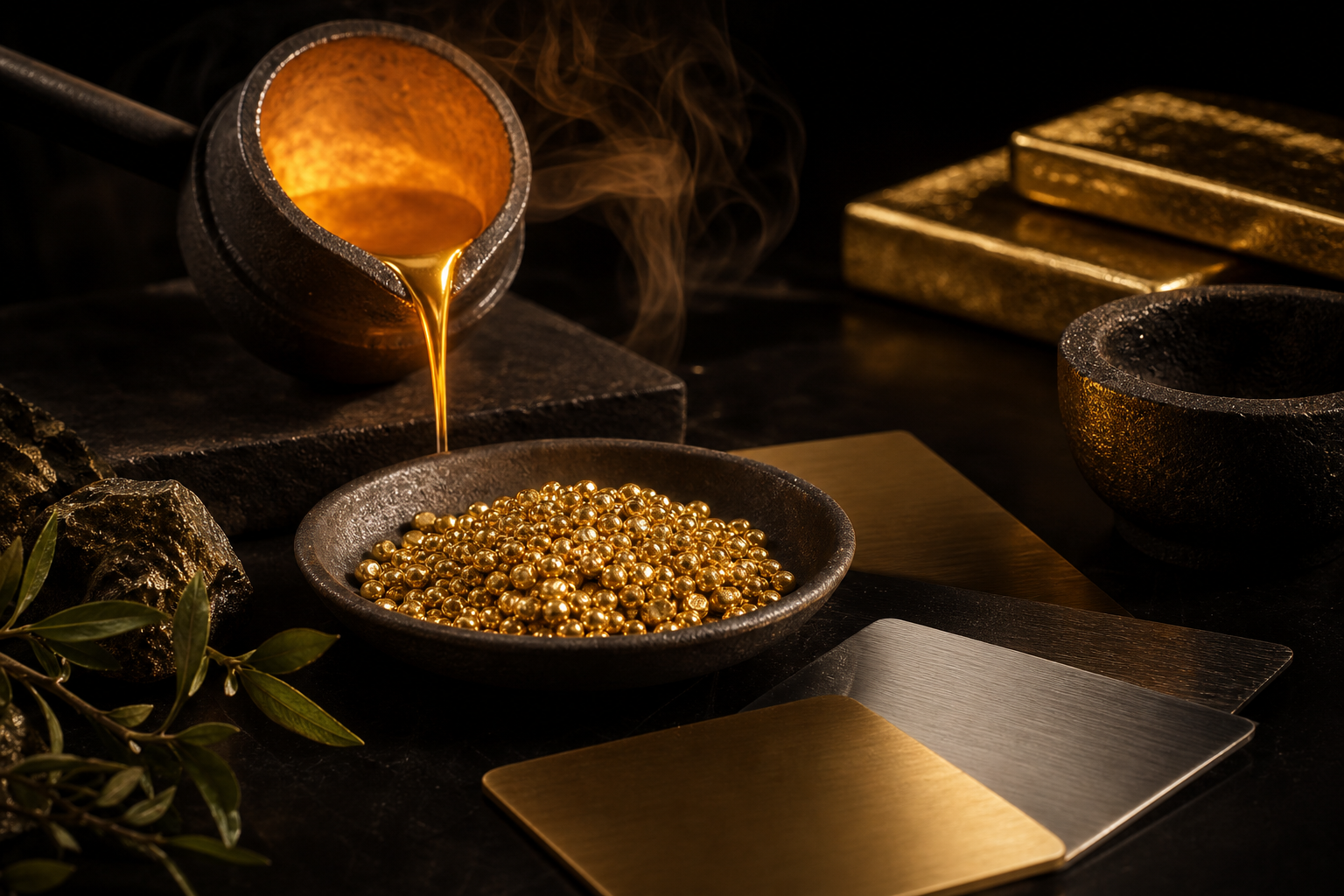 Sustainable precious metal sourcing